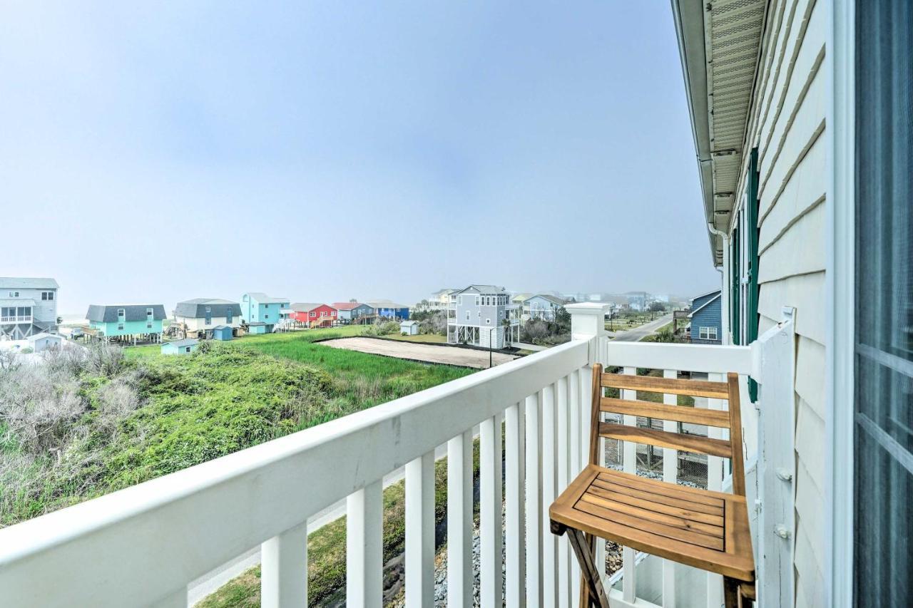 Ocean-View Oak Island Condo, 1 Block To Beach! Buitenkant foto